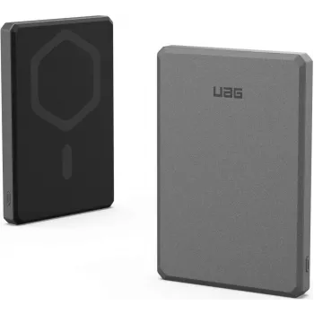 Urban Armor Gear UAG Ultra Slim Rugged Powerbank Magnetic Wireless Charger 5000 mAh 20W Black