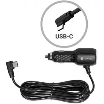 NAVITEL USB-C Car Charger 18W PD QC 3.0 Fast Charging Black