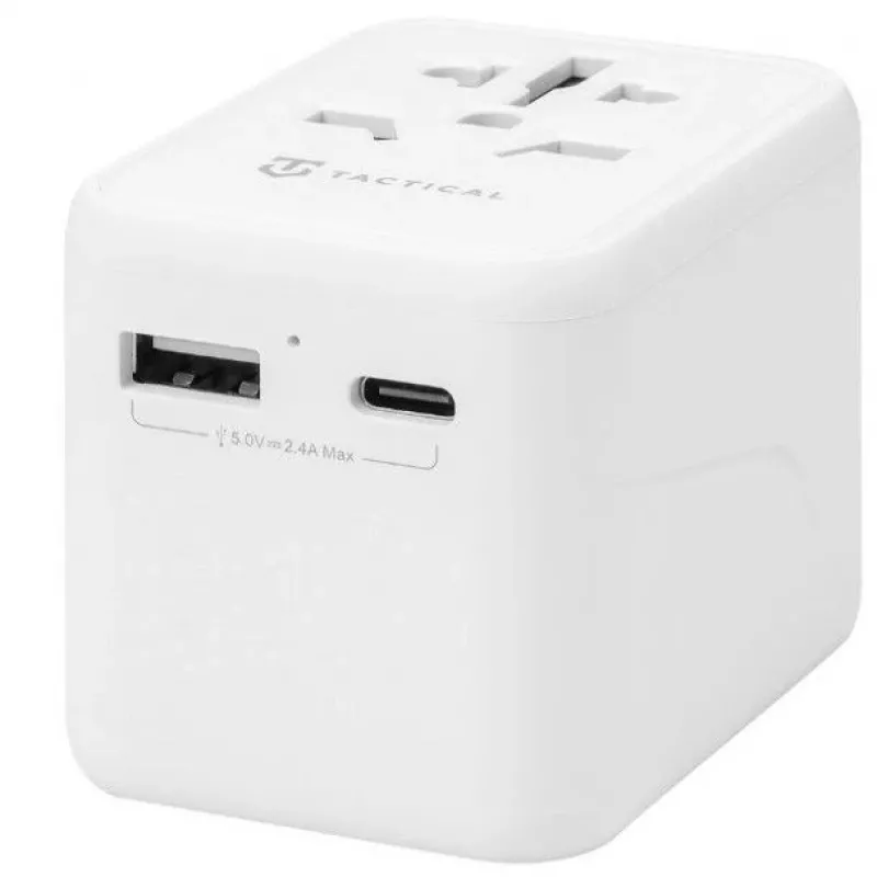 Tactical PTP Travel 12W Adapter White