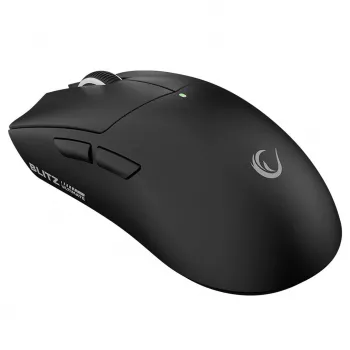 Rampage Blitz Ultimate Wireless Optical Gaming Mouse 30000 DPI PAW3950 Tri-Mode 8K Black