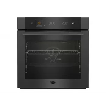 BEKO MBBIM10600MTPSWE Iebūvējamā elektriskā cepeškrāsns, 72L, pirolītiskā pašattīrīšanās, SteamAssist, melna