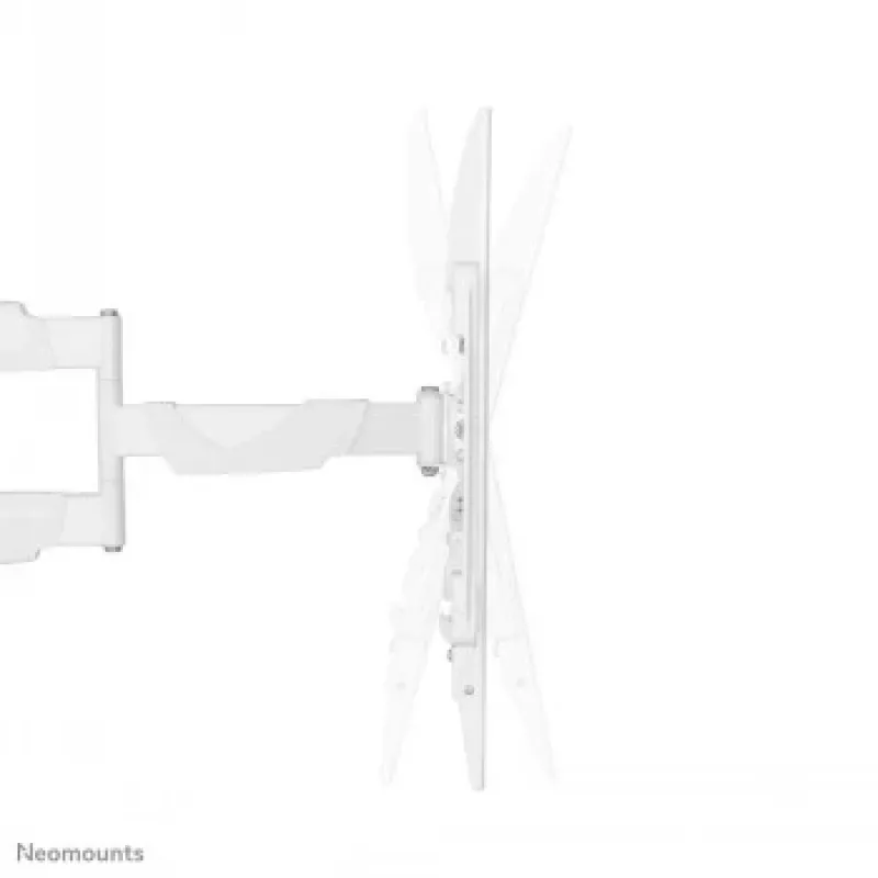 NEOMOUNTS NM-W460WHITE Sienas stiprinājums (Slīpums un Pagriešana) 32-65 collu TV, 35 kg, Melns