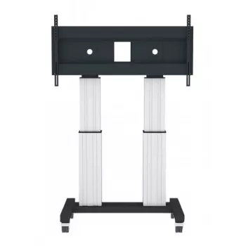 NEOMOUNTS NEWSTAR PLASMA-M2600SILVER Motorizēts mobilais grīdas statīvs 70-120 inch ekrāniem, VESA 300x200 līdz 1200x600, Sudrabs
