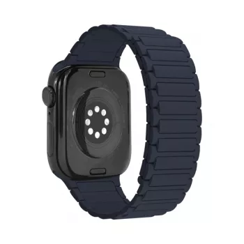 Mobilize Silicon Watch Band - Magnetic - for Apple 42/44/45/49mm - Blue