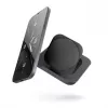 ZENS Magnetic Nightstand Charger - 20W Wireless Charging Stand for iPhone and AirPods (Black)