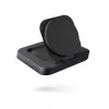 ZENS Magnetic Nightstand Charger - 20W Wireless Charging Stand for iPhone and AirPods (Black)