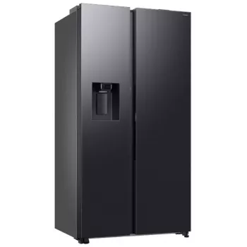 Samsung RS80F64KEFEO American Style Ledusskapis-Saldētājs, 615L, Total No Frost, Ūdens un Ledus Dozators, Refined Steel