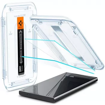 Spigen Glas.tR EZ Fit Tempered Glass Screen Protector for Samsung Galaxy S24 Ultra - 2 Pack