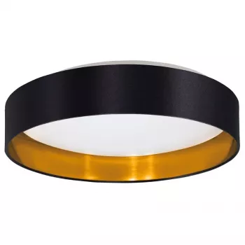 LED LENSER PLAFOND LED MASERLO 38cm Ceiling Light Black/Gold 99539