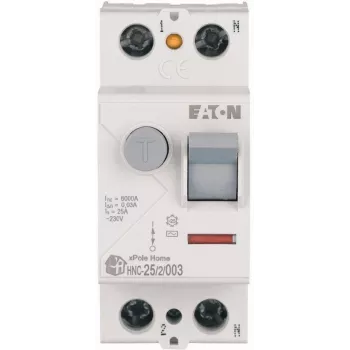 EATON PFL6 RCCB 25A 2P 30mA AC 6kA