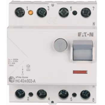 EATON HNC-40/4/003-A 40A 4P 30mA Type A diferenciālais slēdzis 6kA