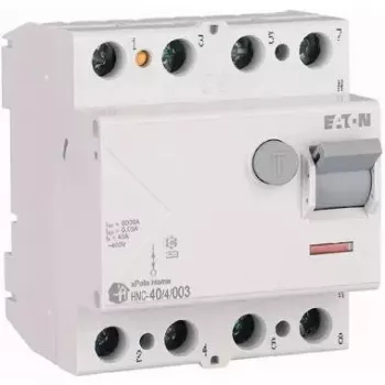 EATON HNC-40 Noplūdes strāvas slēdzis 40A 4P 30mA AC