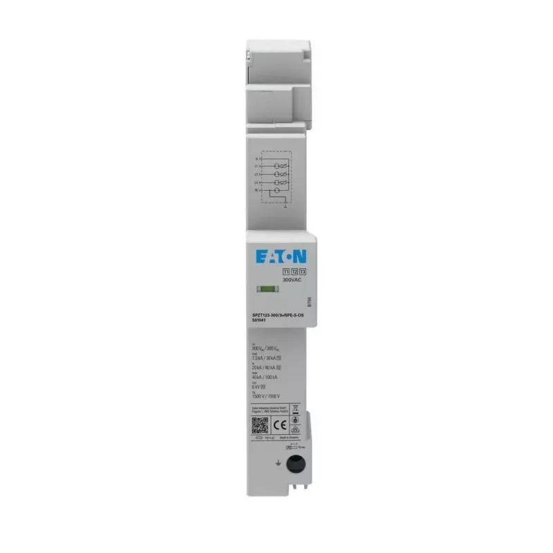 Eaton Pārsprieguma Aizsargs 40mm Kopnei SPZT123-300/3+NPE