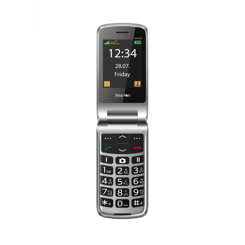 Beafon SL646 LTE mobilais tālrunis (2026), antracīta
