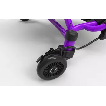 EzyRoller Drifter X ar kājām darbināms drifta kartings bērniem 4-14 gadi Violeta