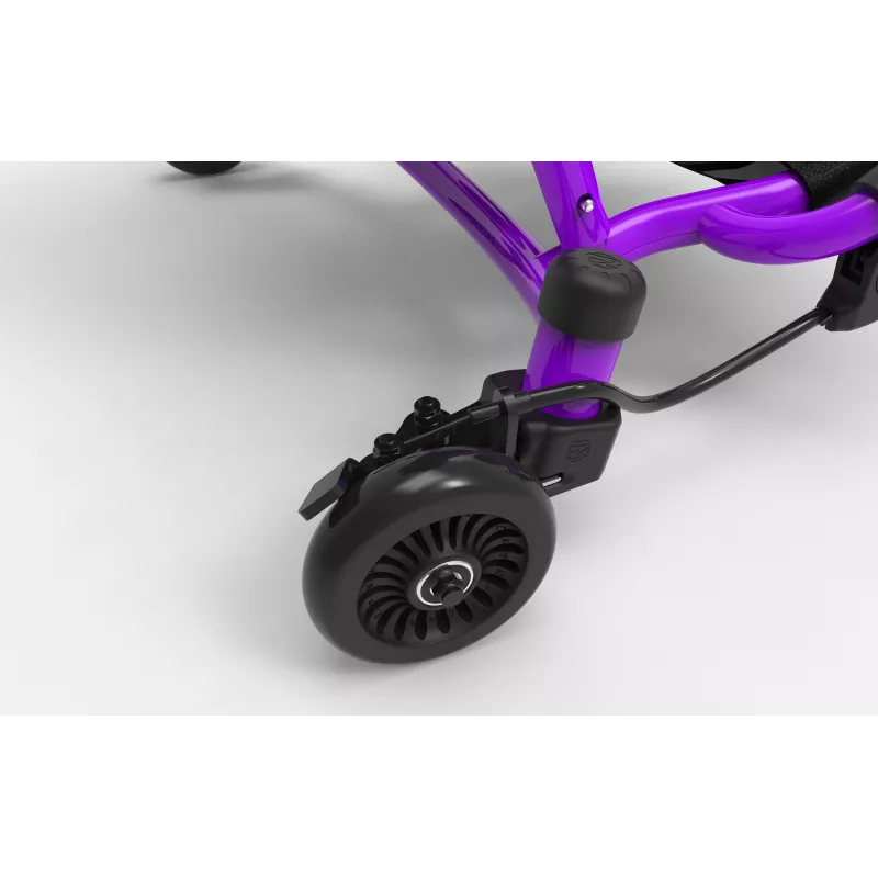 EzyRoller Drifter X ar kājām darbināms drifta kartings bērniem 4-14 gadi Violeta