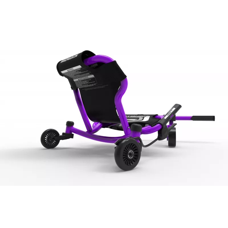 EzyRoller Drifter X ar kājām darbināms drifta kartings bērniem 4-14 gadi Violeta