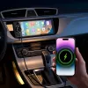 KRUGER & MATZ KM2016 1DIN auto radio ar Apple CarPlay un Android Auto, 7 inch LCD skārienekrāns, Bluetooth 5.0, FM/AM uztvērējs, 4x45W