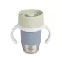 Beaba Stainless Steel 360° Training Cup Pebble Grey