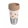 Beaba Mini & Me BigLove Stainless Steel Cup Set for Mother and Child 360° Training Cup 2-Piece