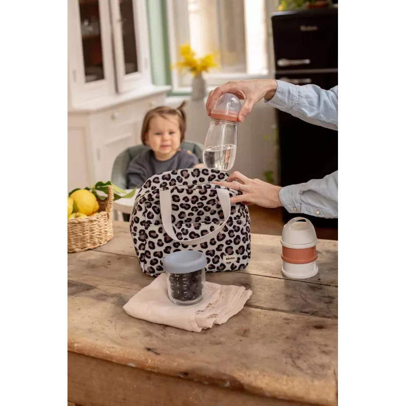 Beaba Isothermal Lunch Bag 5L Leopard Clay