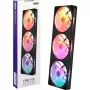 NZXT F360 RGB 360mm AIO šķidruma CPU dzesētājs, melns, Reverse