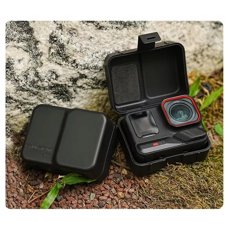SUNNYLIFE Cietais futrālis Insta360 Ace Pro 2, Ace, Ace Pro - Melns