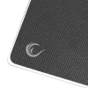 Rampage Vision Glass Mouse Pad XL 450x400 mm Micro-Etched Tempered Glass Black