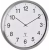 TFA Dostmann 60.3548.02 XXL Radio-Controlled Wall Clock 508 mm x 65 mm White Silver Large Display