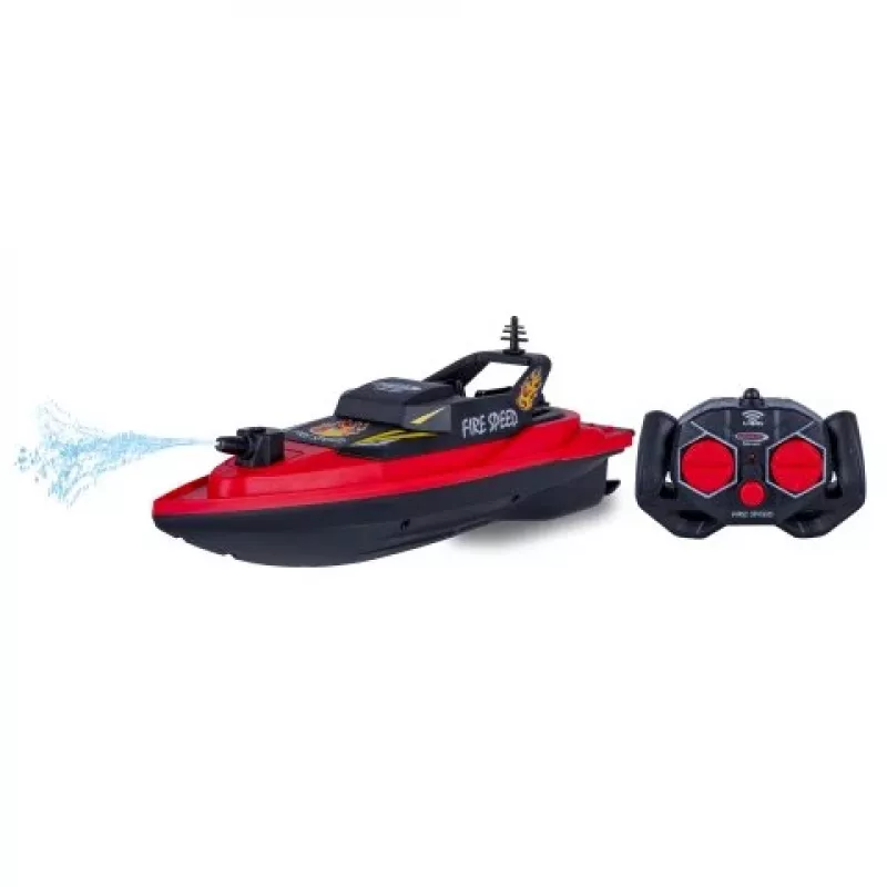 JAMARA Fire Speed RC Fireboat 2.4GHz with Water Spray Function