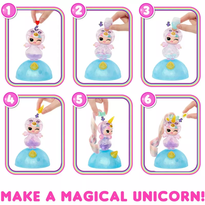 L.O.L. Surprise Unicorn Tots Make-Your-Own Unicorn Doll, 1 Piece