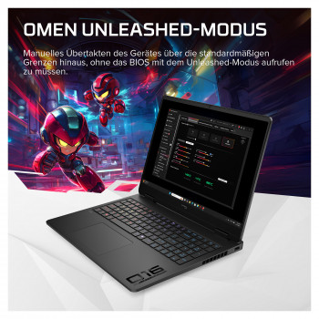 HP OMEN 16 spēļu klēpjdators, AMD Ryzen 7 8745HX, 16,1 collas FHD 144Hz, 16GB DDR5, 512GB SSD, RTX 5060, FreeDOS