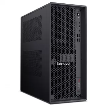 Lenovo ThinkStation P4 30KN torņa darbstacija - AMD Ryzen 5 Pro 9655 3.9GHz, 32GB RAM, 512GB NVMe SSD, Radeon Graphics, Windows 11 Pro, monitors
