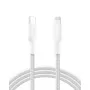Belkin BOOSTCHARGE pītais USB-C uz Lightning kabelis 2m balts