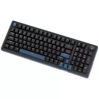 Ducky OK-M 98 spēļu tastatūra, 98% izkārtojums, hot-swappable, RGB fona apgaismojums, ANSI US, KTT Wine Red lineārie slēdži