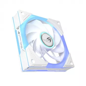 ASUS ROG Eurux GR120 ARGB Reversais ventilators Baltā versija, 120mm, Viena iepakojumā