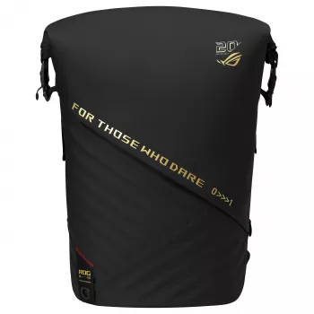 ASUS ROG Slash Backpack BP3802 Edition 20 - 16L ūdensatgrūdoša Cordura mugursoma klēpjdatoriem līdz 17,3 collām, melna