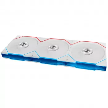 Lian Li UNI FAN TL FLEX Wireless ARGB 120mm ventilators, balts, 3 gab. komplekts ar kontrolieri