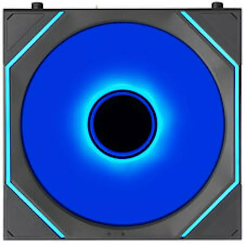 Lian Li UNI FAN SL-INF FLEX Wireless ARGB Reverse Blade 120mm ventilators 3 komplektā ar kontrolieri - Melns