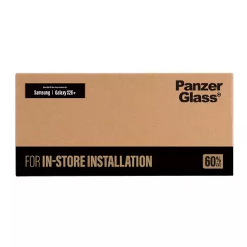 PanzerGlass Ultra-Wide Fit ekrāna aizsargstikls Samsung Galaxy S26+ (saderīgs ar FastFit uzstādīšanas mašīnu, rūdīts stikls, 9H, pret pirkstu nospiedumiem, bez burbuļiem)