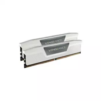 CORSAIR Vengeance RGB 32GB (2x16GB) DDR5 6000MHz CL38 baltais galddatoru atmiņas komplekts