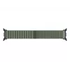 Samsung Fabric Band S/M Olive Galaxy Watch9 un Watch8 – austs neilons, Velcro, 20mm ātrās atbrīvošanas sprādze