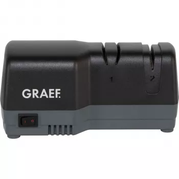 Graef CC 82 EU elektriskais nažu asinātājs, 2 pakāpju dimanta slīpēšana, sudraba/melna