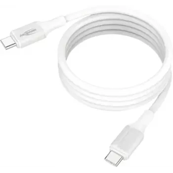 ANSMANN Magnetic USB-C Silicone Cable 1,2 m balts