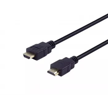 Equip HDMI High Speed with Ethernet 2.0 18Gbps 4K/60Hz 0,5m Melns