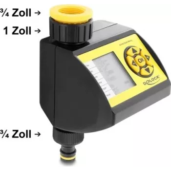 Delock Irrigation Computer – 1 zonas elektroniskais taimeris automātiskai dārza laistīšanai