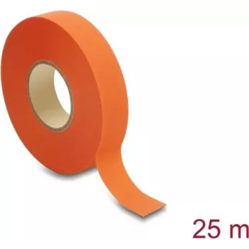 Delock Fabric Tape 25 m x 19 mm plīstošā lente, pašlīmējoša, oranža