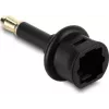 Delock Adapter Mini TOSLINK 3,5 mm vīrietis uz TOSLINK sieviete