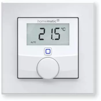 Homematic IP sienas termostats ar mitruma sensoru WTH-3
