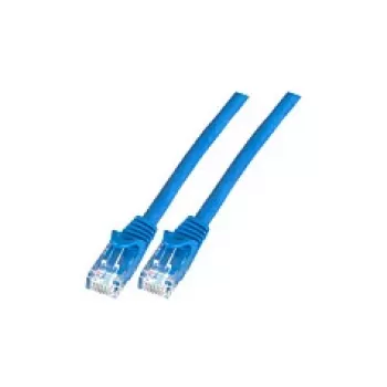 EFB K8104BL.15 Cat.6 U/UTP Patch Cable CCA, 15 m, zils